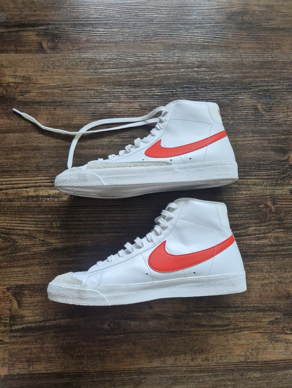 Mens Nike Blazer Mid 77 Vintage Style Sneakers Size 13